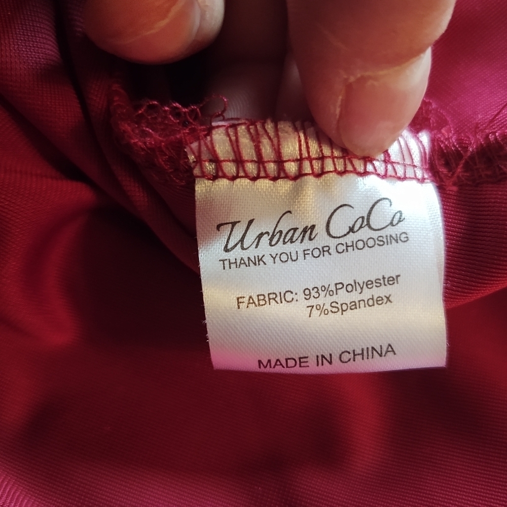 Women's Open Front Velvet Duster Cardigan - Deep Magenta - Picture 12 of 12